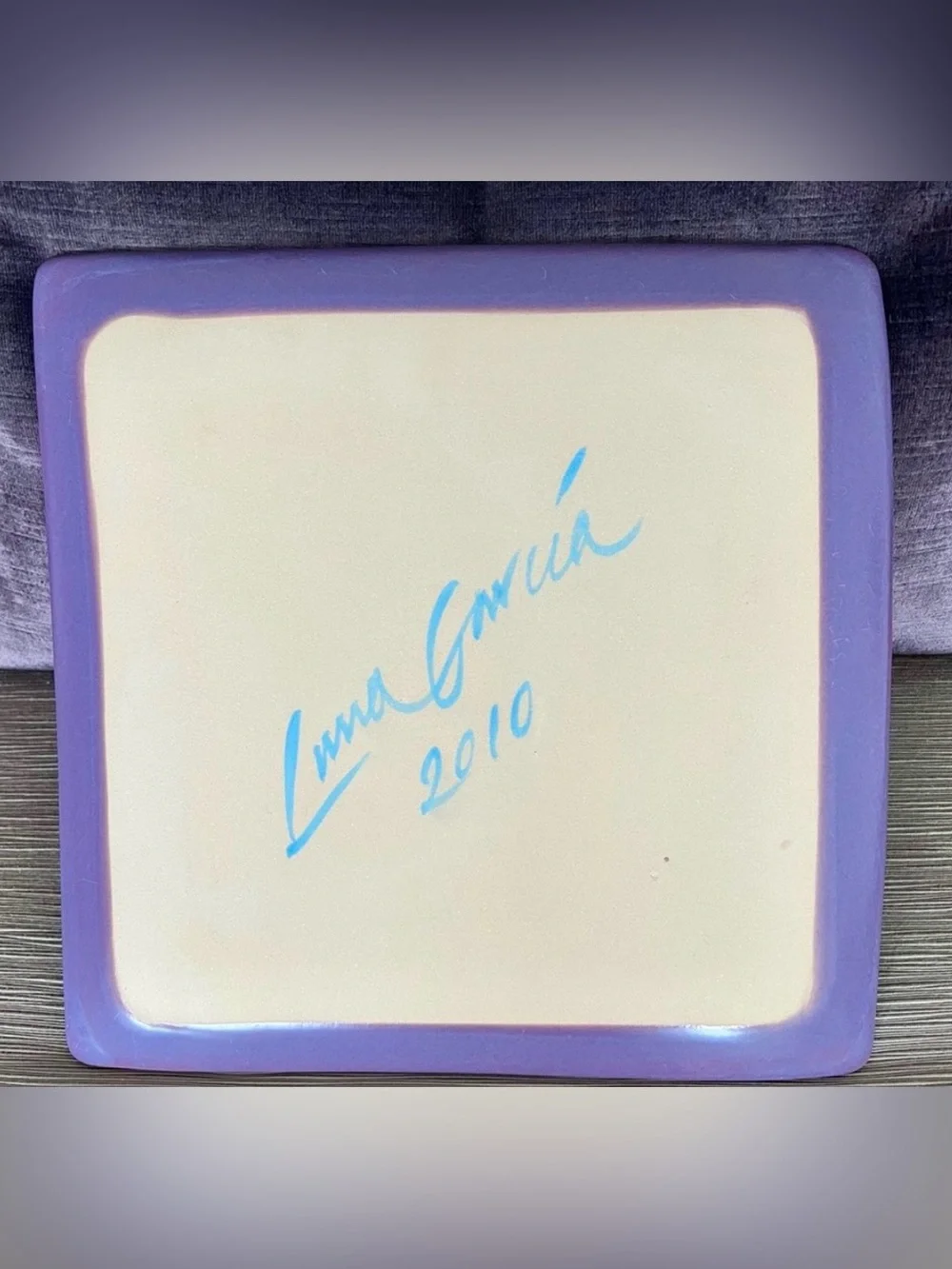 Retired California Potter LunaGarcia.Use as Chargers, Platters or Buffet Plates.